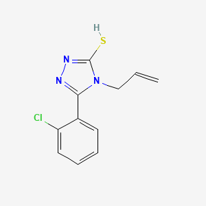 molecular formula C11H10ClN3S B7731291 CID 328019 