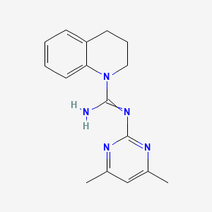molecular formula C16H19N5 B7731315 CID 2886361 