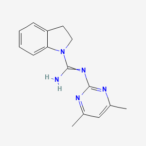 molecular formula C15H17N5 B7731329 CID 2950490 