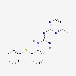 molecular formula C19H19N5S B7731332 CID 2946465 