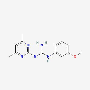 molecular formula C14H17N5O B7731355 CID 2869773 