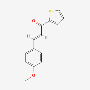 molecular formula C14H12O2S B7731721 3-(4-Methoxyphenyl)-1-(2-thienyl)-2-propen-1-one CAS No. 6028-93-9