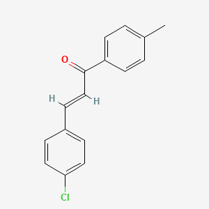 molecular formula C16H13ClO B7731735 (2E)-3-(4-氯苯基)-1-(4-甲基苯基)丙-2-烯-1-酮 CAS No. 13565-39-4