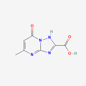 molecular formula C7H6N4O3 B7731772 [1,2,4]Triazolo[1,5-a]pyrimidine-2-carboxylic acid, 7-hydroxy-5-methyl- CAS No. 40775-86-8
