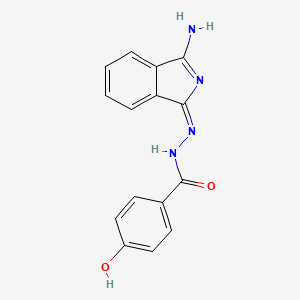 molecular formula C15H12N4O2 B7731784 CID 5398960 