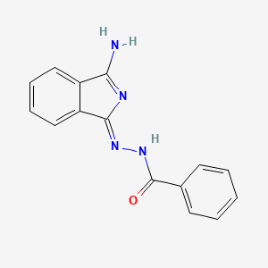 molecular formula C15H12N4O B7731792 CID 5398919 