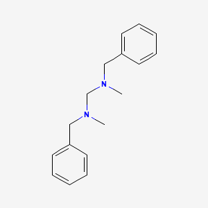 molecular formula C17H22N2 B7731808 Methanediamine,N,N'-dibenzyl-N,N'-dimethyl- CAS No. 1483-42-7