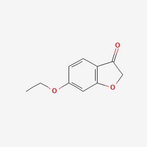 molecular formula C10H10O3 B7731811 6-乙氧基苯并呋喃-3(2H)-酮 