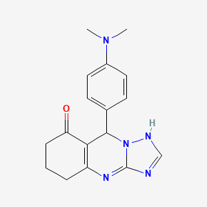 molecular formula C17H19N5O B7731853 CID 16302241 