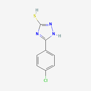 molecular formula C8H6ClN3S B7731865 CID 213289 