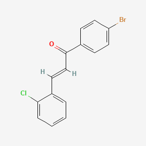 molecular formula C15H10BrClO B7731884 4'-Bromo-2-chlorochalcone 