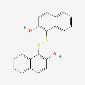 molecular formula C20H14O2S2 B7731961 Bis(2-hydroxy-1-naphthyl) disulfide CAS No. 1081767-20-5