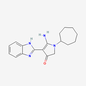 molecular formula C18H22N4O B7732024 CID 6471957 