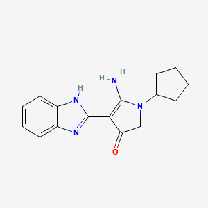 molecular formula C16H18N4O B7732043 CID 16439992 
