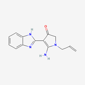 molecular formula C14H14N4O B7732069 CID 2544609 