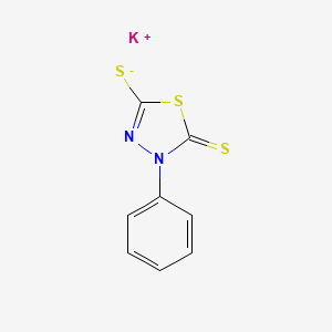 molecular formula C8H5KN2S3 B7732120 CID 80632 
