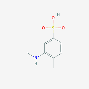 B077328 2-(Methylamino)toluene-4-sulphonic acid CAS No. 14338-01-3