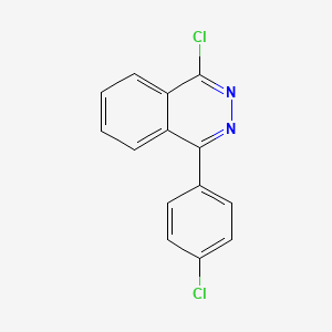 molecular formula C14H8Cl2N2 B7733798 1-Chloro-4-(4-chlorophenyl)phthalazine 