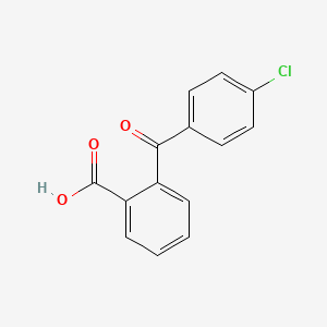 molecular formula C14H9ClO3 B7733809 2-(4-Chlorobenzoyl)benzoic acid CAS No. 60839-51-2