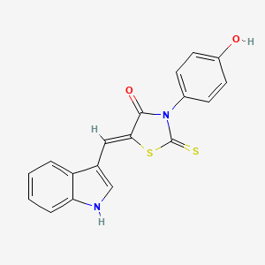 molecular formula C18H12N2O2S2 B7733889 CID 5342665 