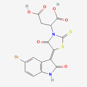 molecular formula C15H9BrN2O6S2 B7733891 CID 5721353 