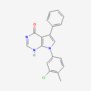 molecular formula C19H14ClN3O B7734046 CID 2049544 