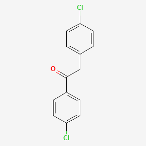 molecular formula C14H10Cl2O B7734130 1,2-双（4-氯苯基）乙酮 CAS No. 51490-05-2