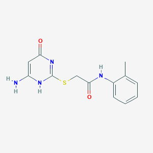 molecular formula C13H14N4O2S B7734167 CID 865859 