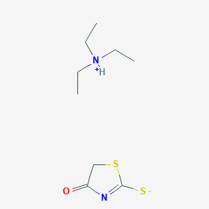molecular formula C9H18N2OS2 B7734251 4-Oxo-1,3-thiazole-2-thiolate;triethylazanium 