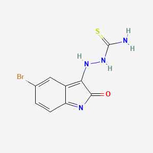 molecular formula C9H7BrN4OS B7734506 CID 5395625 