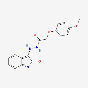 molecular formula C17H15N3O4 B7734552 CID 5399560 