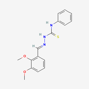 2,3-Dimethoxybenzaldehyde N-phenylthiosemicarbazone