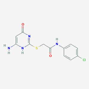 molecular formula C12H11ClN4O2S B7735440 CID 706324 