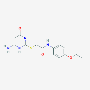 molecular formula C14H16N4O3S B7735471 CID 3142141 