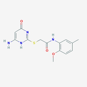 molecular formula C14H16N4O3S B7735475 CID 7575725 