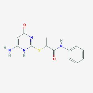 molecular formula C13H14N4O2S B7735506 CID 3153394 