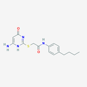 molecular formula C16H20N4O2S B7735530 CID 2482946 