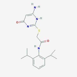 molecular formula C18H24N4O2S B7735545 CID 4691300 