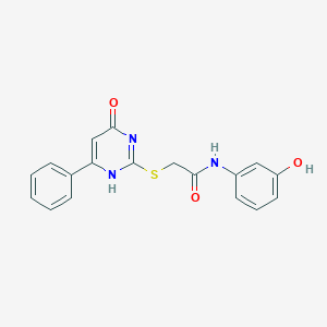 molecular formula C18H15N3O3S B7735582 CID 7575973 