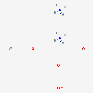 molecular formula H8N2O13W4 B077356 Diammonium tetratungsten tridecaoxide CAS No. 12398-61-7