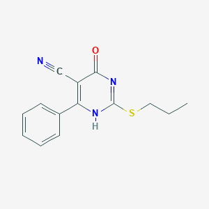 molecular formula C14H13N3OS B7735663 CID 7575986 