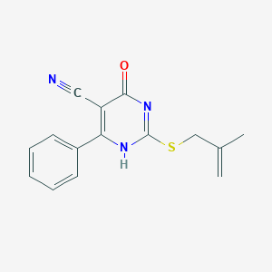 molecular formula C15H13N3OS B7735666 CID 7575987 