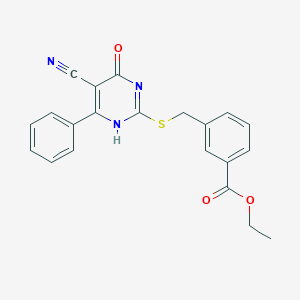 molecular formula C21H17N3O3S B7735669 CID 7575988 