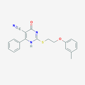 molecular formula C20H17N3O2S B7735686 CID 7575991 