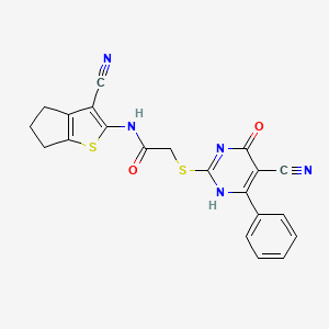 molecular formula C21H15N5O2S2 B7735712 CID 40914462 