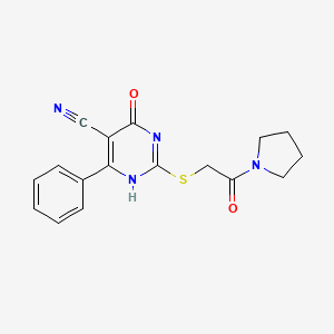 molecular formula C17H16N4O2S B7735715 CID 7576003 