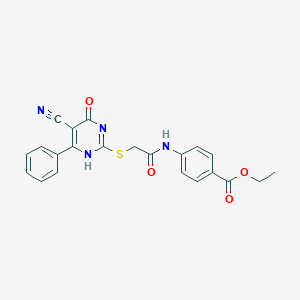 molecular formula C22H18N4O4S B7735743 CID 4282267 