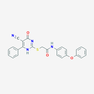 molecular formula C25H18N4O3S B7735748 CID 1290690 