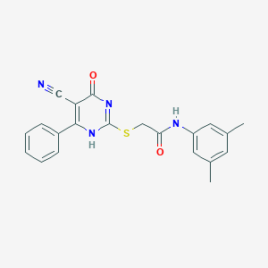 molecular formula C21H18N4O2S B7735801 CID 7576013 