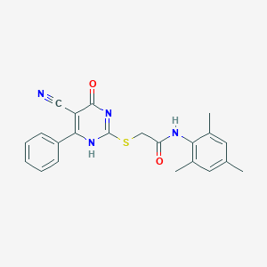 molecular formula C22H20N4O2S B7735812 CID 2968137 